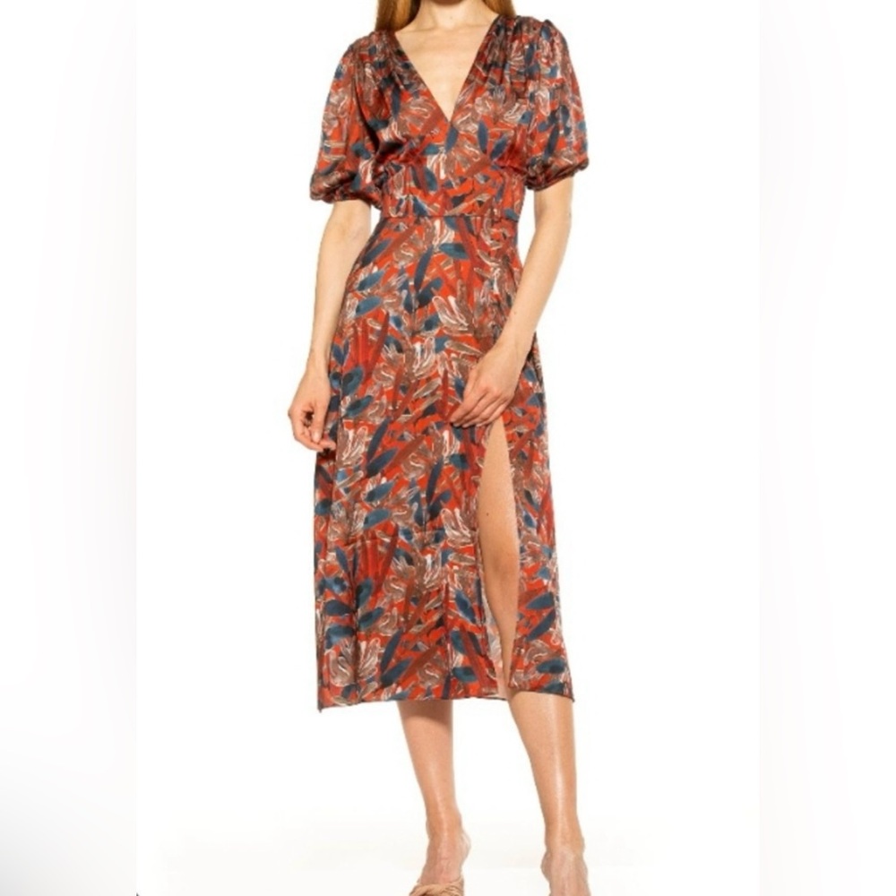Alexia Admor Elegant Multicolor Floral Dress